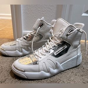Men's Metallic Giuseppe Zanotti Sneakers Size 12